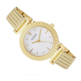 Guess Quartz White Dial Gold Steel Strap Watch For Women - W1152L2 Authentic Buy Shop Now