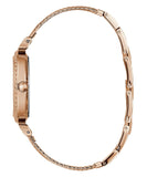 Guess Monroe Silver Dial Rose Gold Steel Strap Watch For Women - W1152L3 Authentic Buy Shop Now