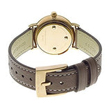 Marc Jacobs Roxy White Dial Light Brown Leather Strap Watch for Women - MJ1538 Authentic Buy Shop Now