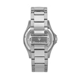 Maserati SFIDA Chronograph Black Dial Silver Steel Strap Watch For Men - R8853140005 Authentic Buy Shop Now