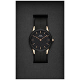 Daniel Wellington Iconic Motion Black Dial Rubber Strap Watch For Women - DW00100426 Authentic Buy Shop Now