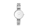 Calvin Klein Wavy Silver Dial Silver Steel Strap Watch for Women - K9U23146 Authentic Buy Shop Now