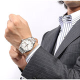 Tag Heuer Carrera Calibre 5 White Dial Silver Steel Strap Watch for Men - WAR201D.BA0723 Authentic Buy Shop Now