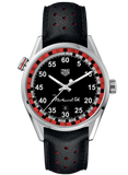 Tag Heuer Carrera Muhammad Ali Calibre 5 Black Dial Black Leather Strap Watch for Men - WAR2A11.FC6337 Authentic Buy Shop Now
