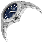Tag Heuer Aquaracer Quartz Blue Dial Silver Steel Strap Watch for Men - WAY1112.BA0928 Authentic Buy Shop Now