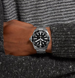 Tag Heuer Aquaracer Black Dial Silver Steel Strap Watch for Men - WAY111A.BA0928 Authentic Buy Shop Now