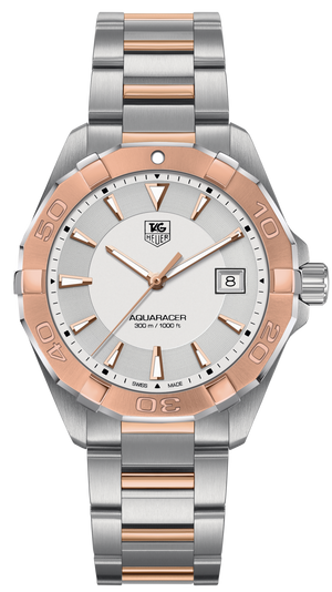 Tag Heuer Aquaracer White Dial Watch for Men - WAY1150.BD0911 Authentic Buy Shop Now