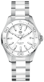 Tag Heuer Aquaracer White Dial Watch for Women - WAY131B.BA0914 Authentic Buy Shop Now
