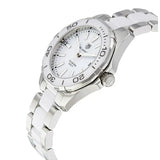 Tag Heuer Aquaracer Quartz White Dial Two Tone Steel Strap Watch Women - WAY131B.BA0914 Authentic Buy Shop Now