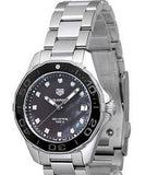Tag Heuer Aquaracer Quartz Black Dial Silver Steel Strap Watch for Women - WAY131M.BA0748 Authentic Buy Shop Now