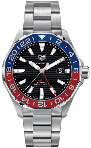 Tag Heuer Aquaracer Pepsi Black Dial Watch for Men - WAY201F.BA0927 Authentic Buy Shop Now