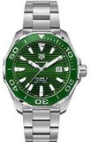 Tag Heuer Aquaracer Green Dial Watch for Men - WAY201S.BA0927 Authentic Buy Shop Now