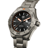 Tag Heuer Aquaracer Bamford Automatic Black Dial Grey Steel Strap Watch for Men - WAY208F.BF0638 Authentic Buy Shop Now