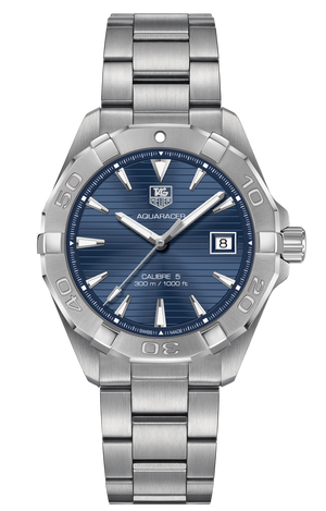 Tag Heuer Aquaracer Automatic Blue Dial Silver Steel Strap Watch for Men - WAY2112.BA0928 Authentic Buy Shop Now