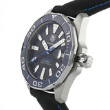 Tag Heuer Aquaracer Calibre 5 Automatic Black Dial Black Nylon Strap Watch for Men - WAY211B.FC6363 Authentic Buy Shop Now