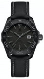 Tag Heuer Aquaracer 300 Swiss Limited Edition Black Dial Black Nylon Strap Watch for Men - WAY218B.FC6364 Authentic Buy Shop Now