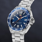 Tag Heuer Formula 1 Quartz Blue Dial Silver Steel Strap Watch for Men - WAZ1010.BA0842 Authentic Buy Shop Now