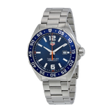 Tag Heuer Formula 1 Quartz Blue Dial Silver Steel Strap Watch for Men - WAZ1010.BA0842 Authentic Buy Shop Now