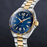 Tag Heuer Formula 1 Analog Blue Dial Two Tone Steel Strap Watch for Men - WAZ1120.BB0879 Authentic Buy Shop Now