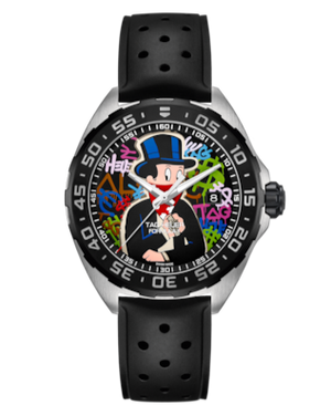 Tag Heuer Formula 1 Alec Monopoly Black Dial Watch for Men - WAZ1117.FT8023 Authentic Buy Shop Now