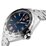 Tag Heuer Formula 1 Blue Dial Silver Steel Strap Watch for Men - WAZ1118.BA0875 Authentic Buy Shop Now