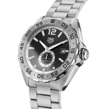 Tag Heuer Formula 1 Automatic Black Dial Silver Steel Strap Watch for Men - WAZ2012.BA0842 Authentic Buy Shop Now