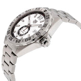 Tag Heuer Formula 1 Calibre 6 Automatic White Dial Silver Steel Strap Watch for Men - WAZ2013.BA0842 Authentic Buy Shop Now