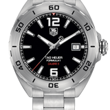 Tag Heuer Formula 1 Automatic Black Dial Silver Steel Strap Watch for Men - WAZ2113.BA0875 Authentic Buy Shop Now