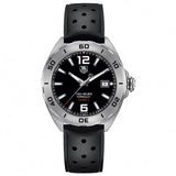 Tag Heuer Formula 1 Automatic Black Dial Black Rubber Strap Watch for Men - WAZ2113.FT8023 Authentic Buy Shop Now
