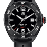 Tag Heuer Formula 1 Automatic Black Dial Black Rubber Strap Watch for Men - WAZ2115.FT8023 Authentic Buy Shop Now