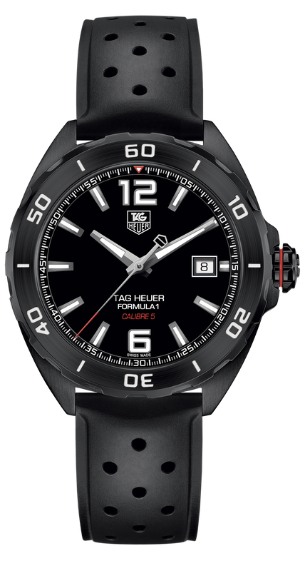 Tag Heuer Formula 1 Black Dial Strap Watch for Men - WAZ2115.FT8023 Authentic Buy Shop Now