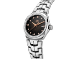 Tag Heuer Link Quartz Diamonds Black Dial Silver Steel Strap Watch for Men - WBC131G.BA0649 Authentic Buy Shop Now
