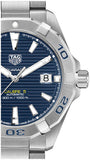 Tag Heuer Aquaracer Automatic Blue Dial Silver Steel Strap Watch for Men - WBD2112.BA0928 Authentic Buy Shop Now