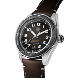 Tag Heuer Autavia Automatic Grey Dial Brown Leather Strap Watch for Men - WBE5114.FC8266 Authentic Buy Shop Now