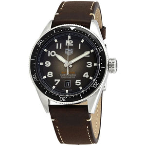 Tag Heuer Autavia Automatic Grey Dial Brown Leather Strap Watch for Men - WBE5114.FC8266 Authentic Buy Shop Now