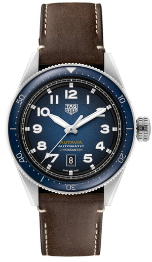 Tag Heuer Autavia Blue Dial Watch for Men - WBE5116.FC8266 Authentic Buy Shop Now