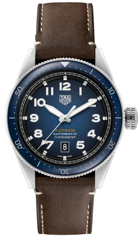 Tag Heuer Autavia Blue Dial Watch for Men - WBE5116.FC8266 Authentic Buy Shop Now