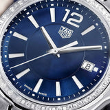 Tag Heuer Formula 1 Quartz Diamonds Blue Dial Silver Steel Strap Watch for Women - WBJ1316.BA0666 Authentic Buy Shop Now