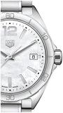 Tag Heuer Formula 1 Mother of Pearl White Dial Silver Steel Strap Watch for Women - WBJ1318.BA0666 Authentic Buy Shop Now
