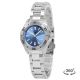 Tag Heuer Aquaracer Professional 200 Quartz Blue Dial Silver Steel Strap Watch for Women - WBP1415.BA0622 Authentic Buy Shop Now