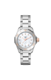 Tag Heuer Aquaracer Professional 200 Quartz Diamonds White Dial Silver Steel Strap Watch for Women - WBP1450.BA0622 Authentic Buy Shop Now
