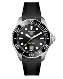 Tag Heuer Aquaracer Professional 300 Automatic Black Dial Black Rubber Strap Watch for Men - WBP201A.FT6197 Authentic Buy Shop Now