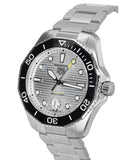 Tag Heuer Aquaracer Professional 300 Automatic Silver Dial Silver Steel Strap Watch for Men - WBP201C.BA0632 Authentic Buy Shop Now