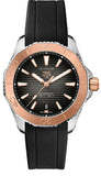 Tag Heuer Aquaracer Professional 200 Automatic Black Dial Black Rubber Strap Watch for Men - WBP2151.FT6199 Authentic Buy Shop Now