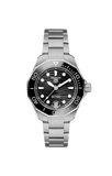 Tag Heuer Aquaracer Professional 300 Automatic Black Dial Silver Steel Strap Watch for Women - WBP231D.BA0626 Authentic Buy Shop Now