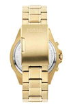 Fossil Garrett Chronograph Gold Dial Gold Steel Strap Watch for Men - FS5772 Authentic Buy Shop Now