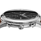 Fossil Townsman Chronograph Black Dial Brown Leather Strap Watch for Men - FS5280 Authentic Buy Shop Now
