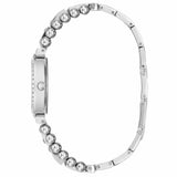 Guess Gala Diamonds Silver Dial Silver Steel Strap Watch for Women - GW0401L1 Authentic Buy Shop Now