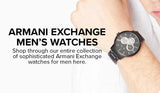 Armani Exchange Cayde Chronograph Black Dial Black Steel Strap Watch for Men - AX2748 Authentic Buy Shop Now