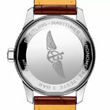 Breitling Navitimer Automatic 35 Brown Dial Brown Leather Strap Watch for Men - A17395201K1P1 Authentic Buy Shop Now